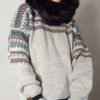 pull tricoté vintage