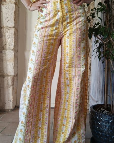 pantalon taille haute made in France