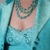 Collier turquoises vintage