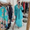 robe turquoise