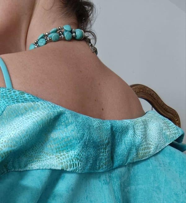 collier turquoise vintage