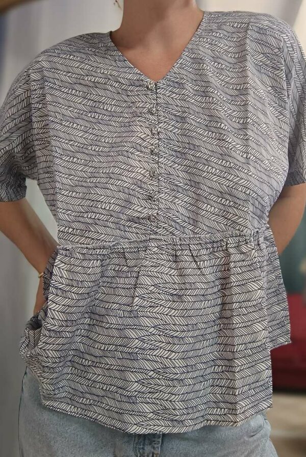 blouse manches courtes