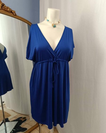 robe bleue grande taille