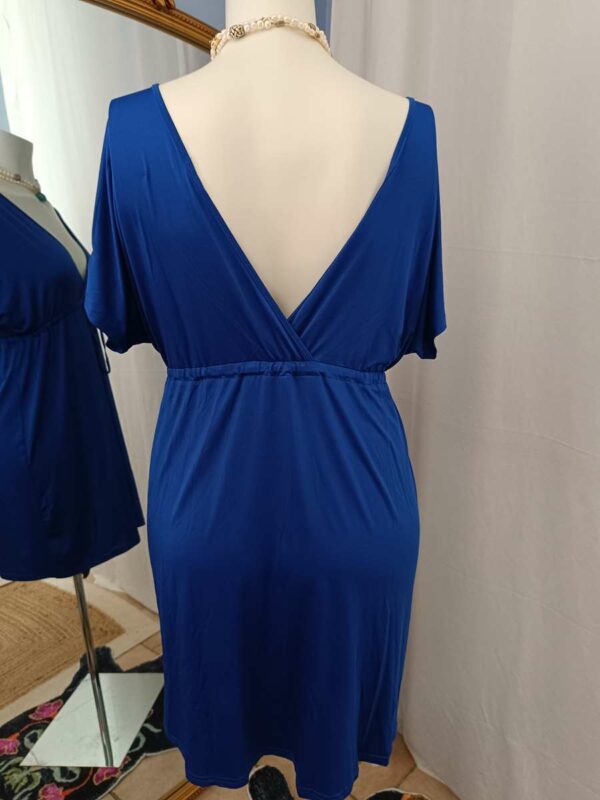 robe bleue grande taille