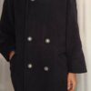 manteau laine et cachemire vintage