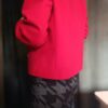 veste rouge vintage