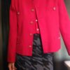 Veste rouge vintage