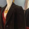 blazer en velours noir vintage