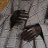 gants de peau vintage