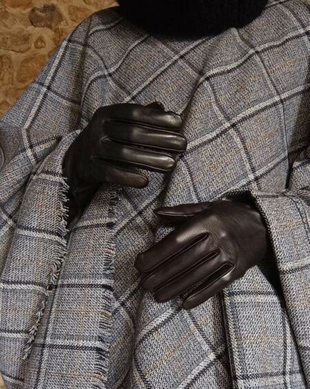 gants de peau vintage