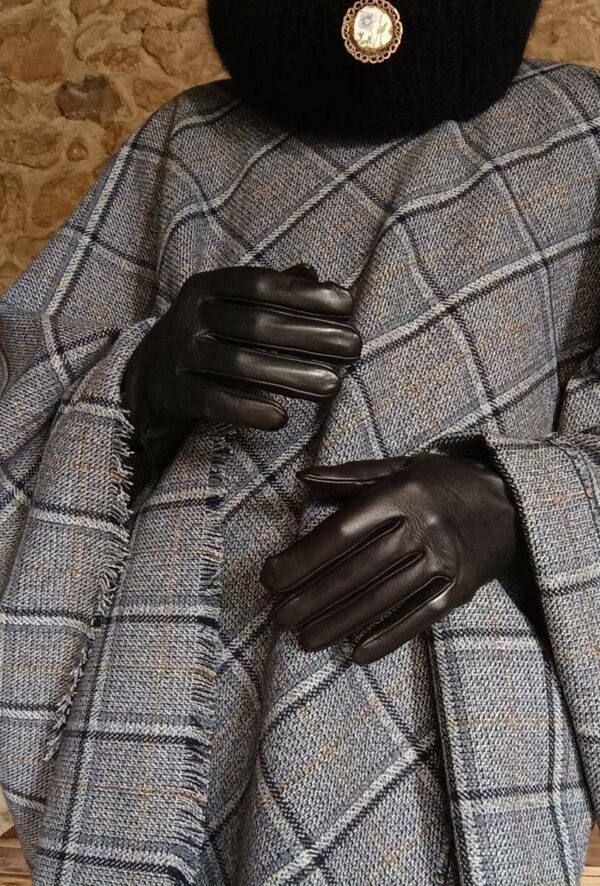 gants de peau vintage