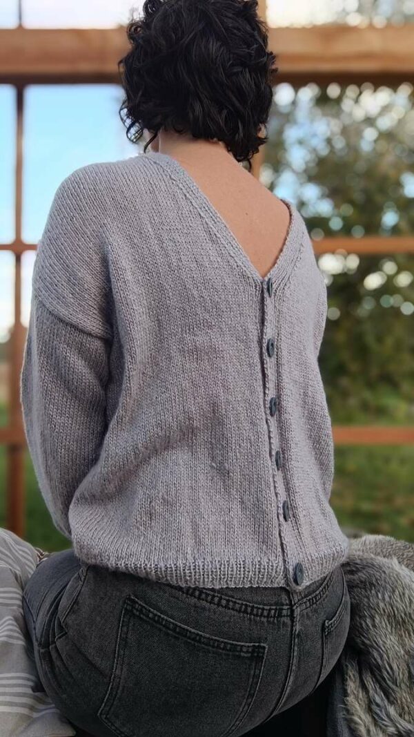 cardigan gris