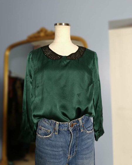 blouse en soie claudie pierlot