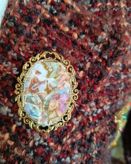 broche mosaique