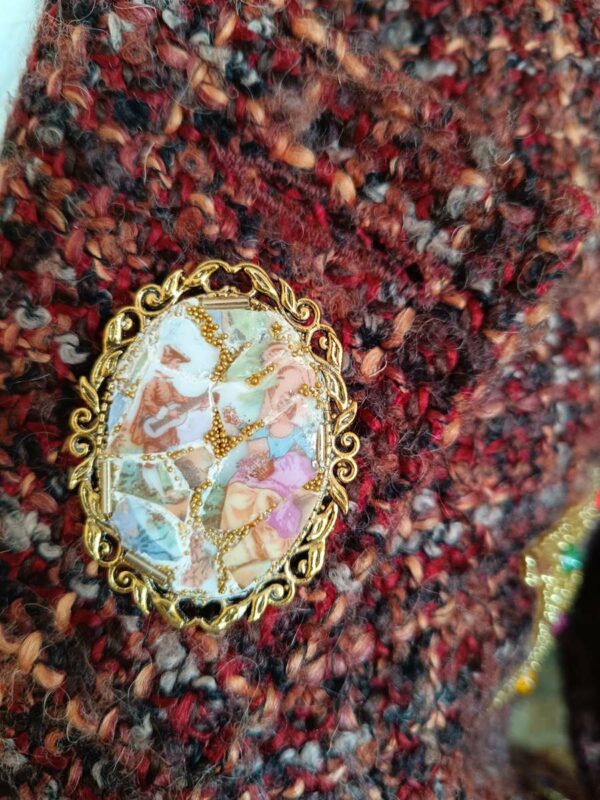 broche mosaique