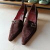 mocassins cuir marron