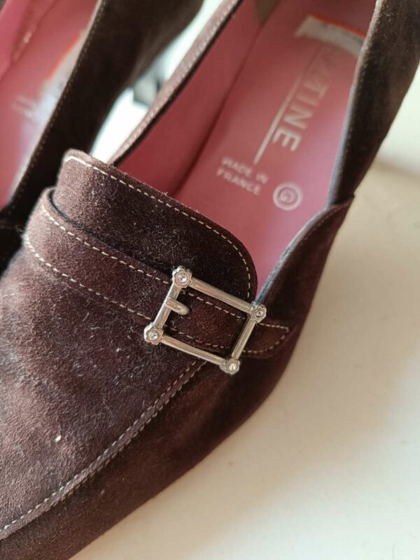 Mocassins cuir marron