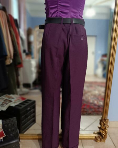 tailleur violet