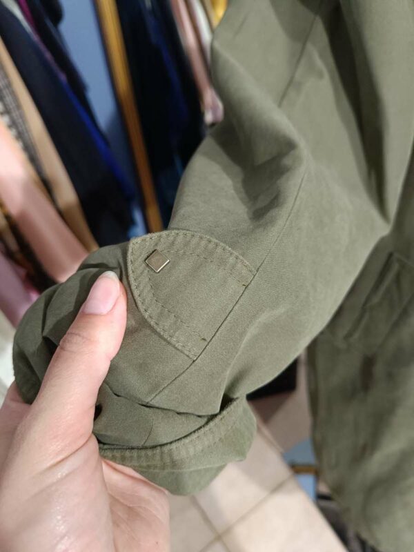 manteau kaki