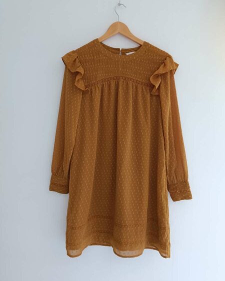 Robe moutarde t36