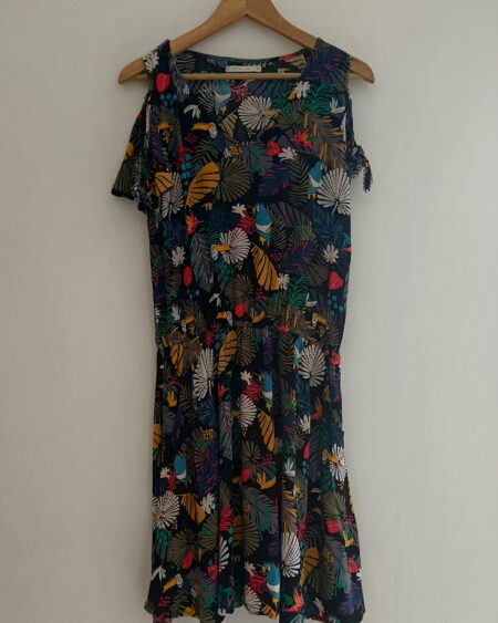 Robe motifs viscose t38