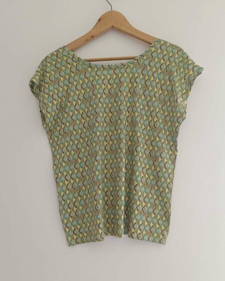 Tee shirt vert pomme t42