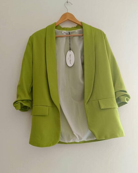 Blazer vert pomme t36/38