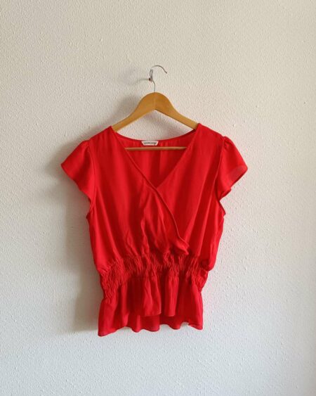 Blouse rouge t40