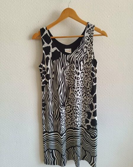 Robe imprimé animal t38