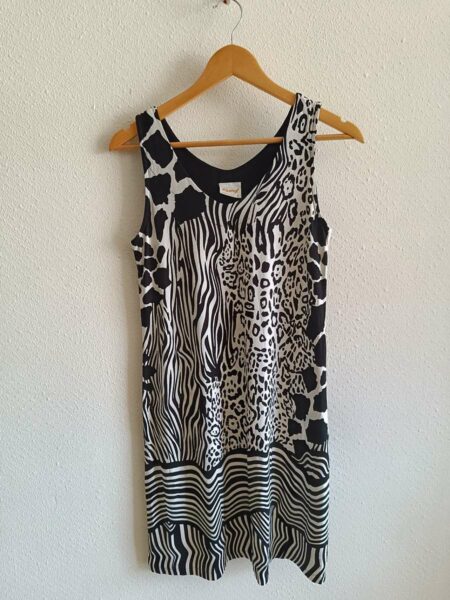 Robe imprimé animal t38