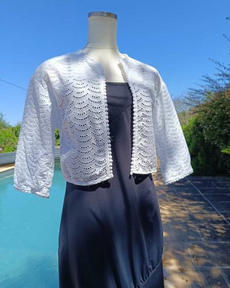 Bolero blanc Sinequanone t34