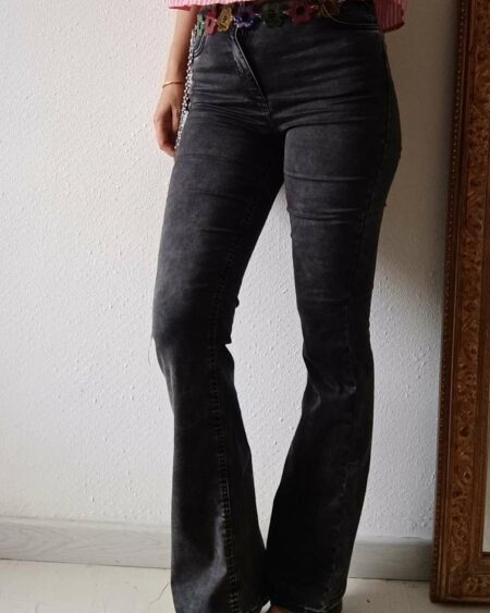 Jeans flare gris tM ou 38/40
