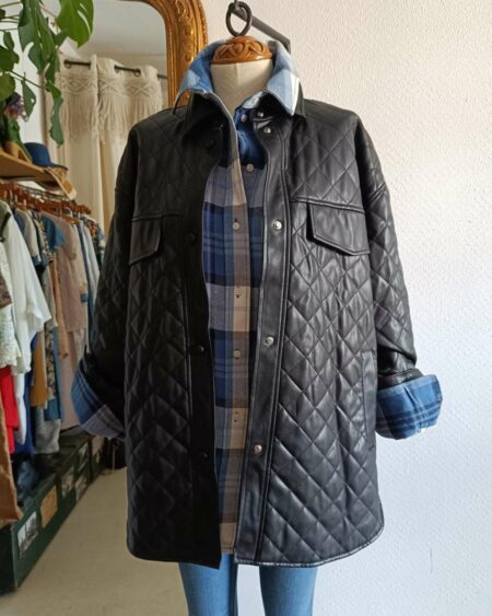 Surchemise en simili Mango tM/ T38
