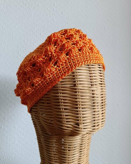 Béret façon crochet