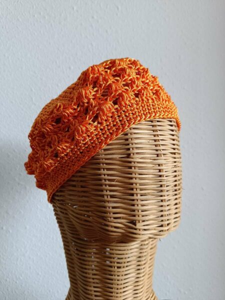 Béret façon crochet