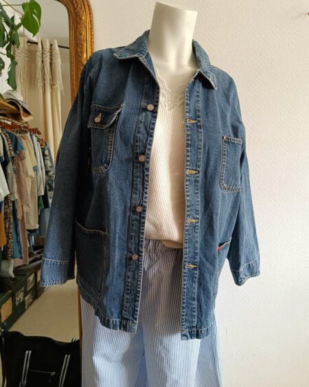 Veste en jeans t44/46
