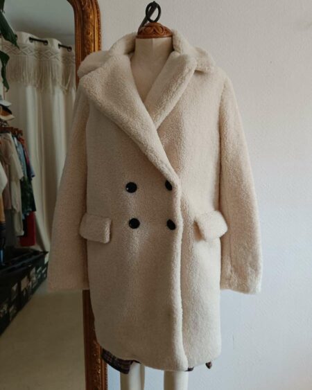 Manteau teddy t40