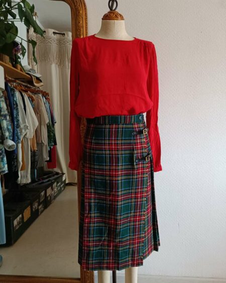 Jupe tartan kilt t38