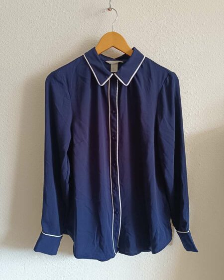 Chemisier bleu marine t40