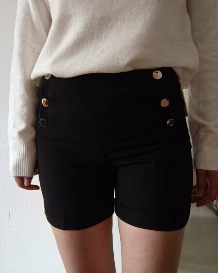 Short noir marin t38