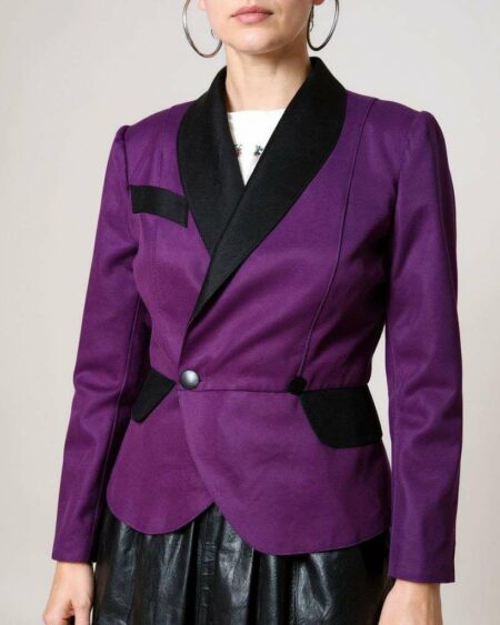 Veste vintage violette t40