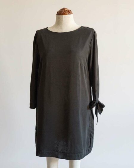 Robe fluide kaki t42