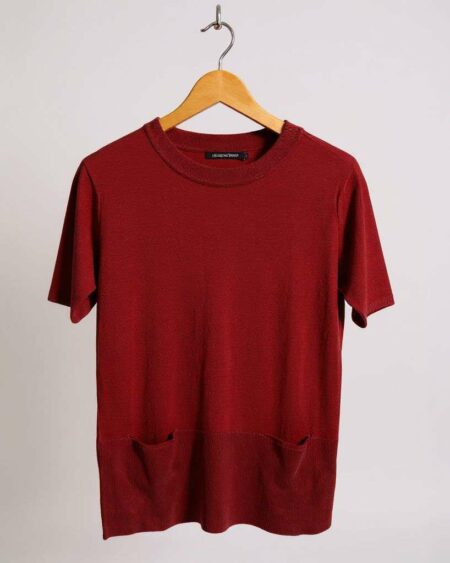 Maille brique Monoprix femme t38
