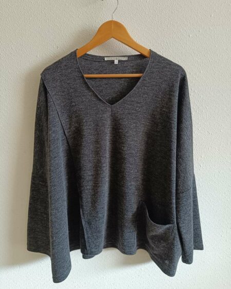 Maille grise ample t46/48