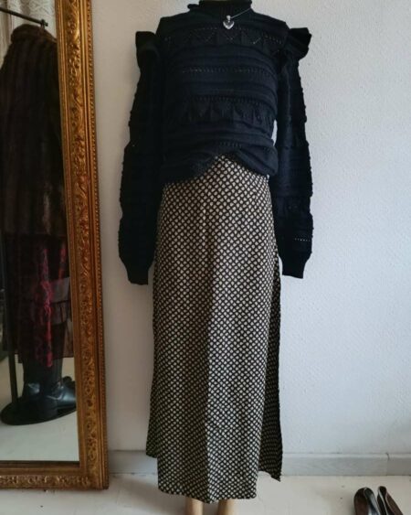Jupe longue vintage t36