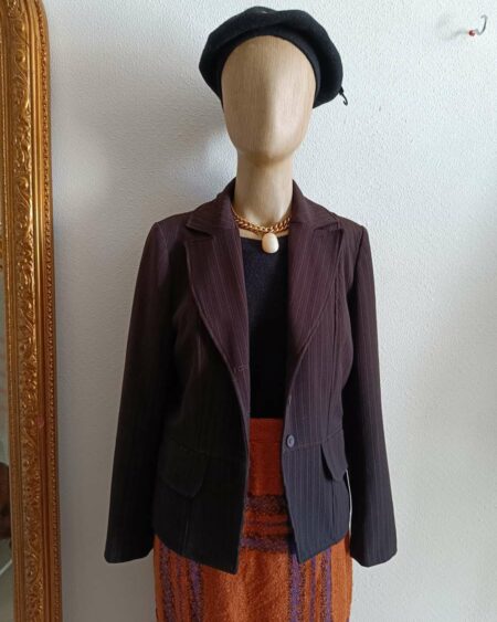 Blazer marron chocolat t38