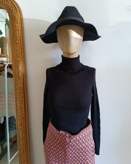 Pull chaussette noir t38