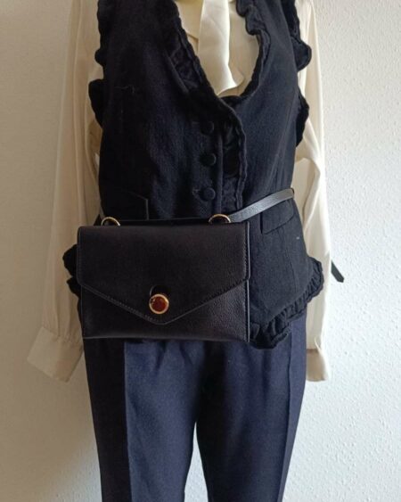 Sac ceinture simili noir