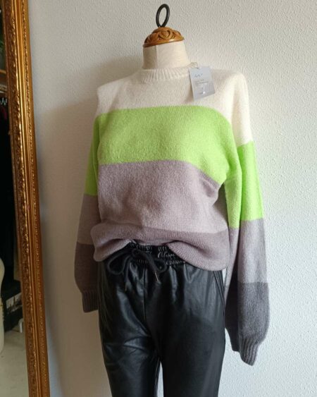 Maille multicolore douce t38