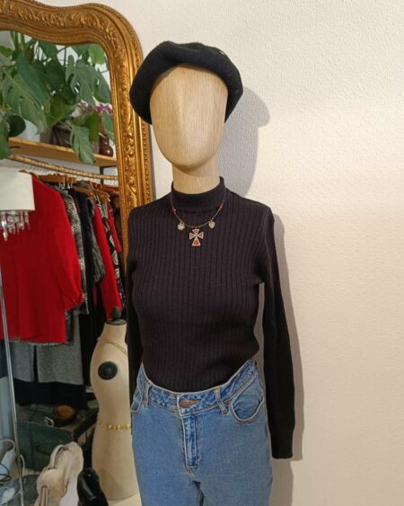 Pull chaussette noir t36